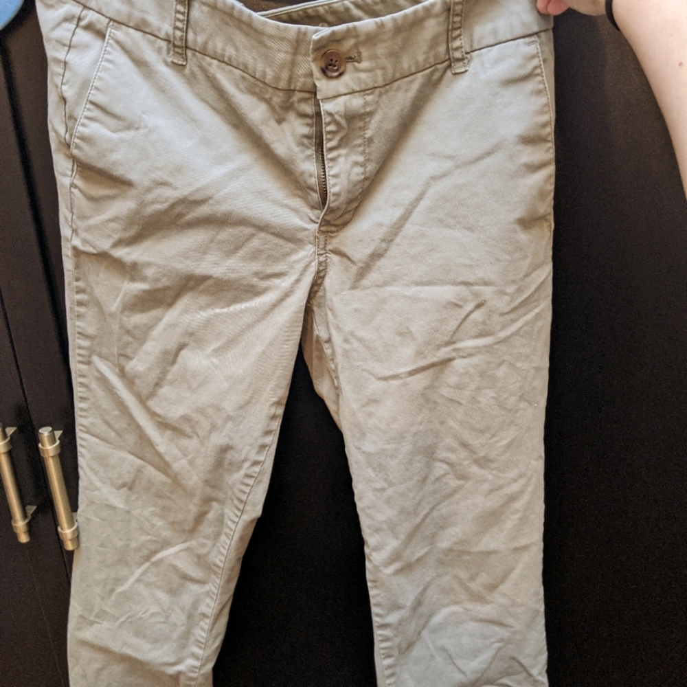 JCrew Frankie green pants